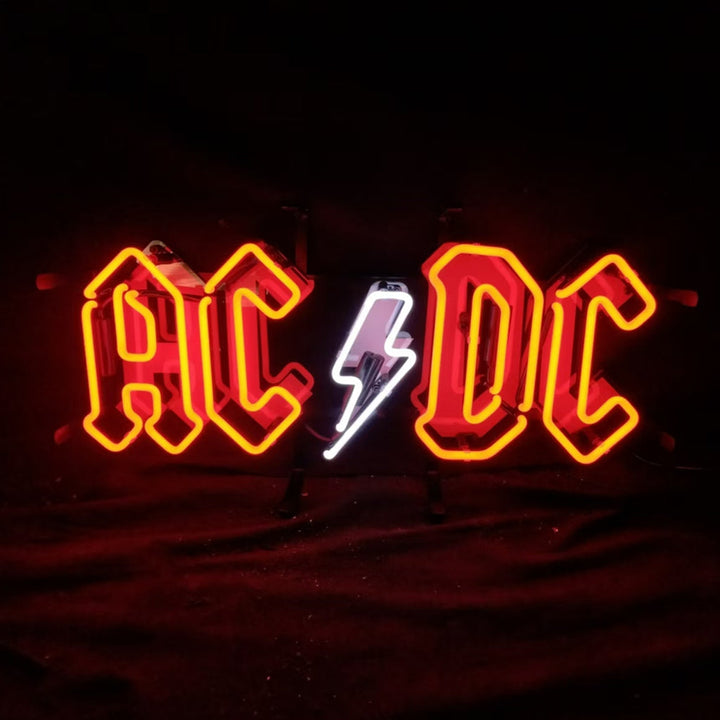AC DC Power Neon Signs