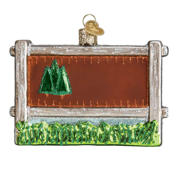 Old World Christmas Acadia National Park Blown Glass Ornament