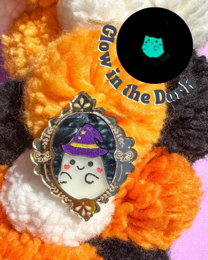 Halloween Animal Portraits Frame Magnet/Brooch