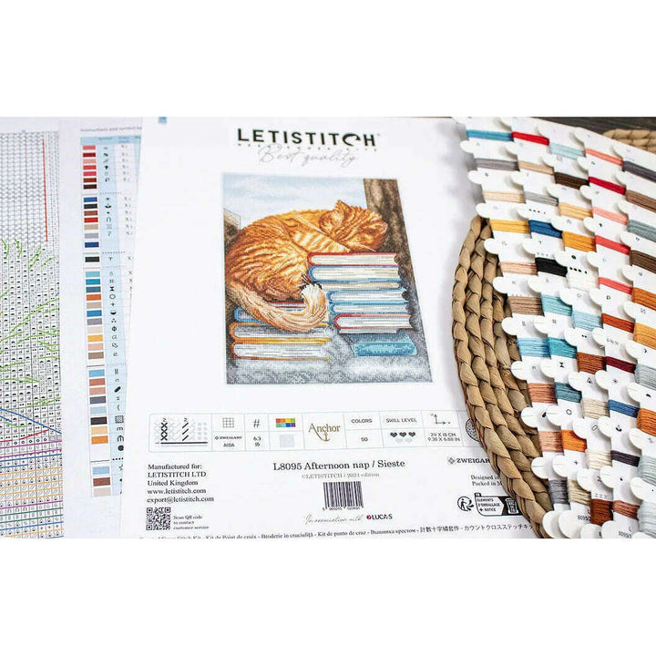Afternoon nap L8095 Counted Cross Stitch Kit