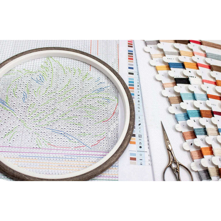 Afternoon nap L8095 Counted Cross Stitch Kit