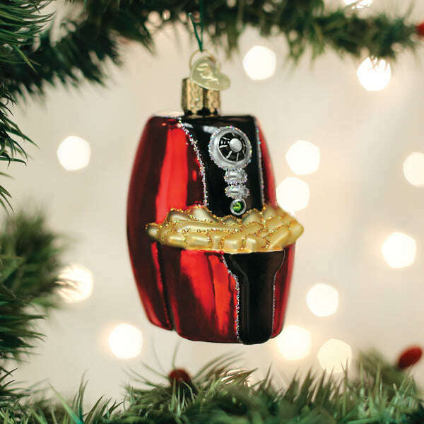 Old World Christmas Air Fryer Blown Glass Ornament