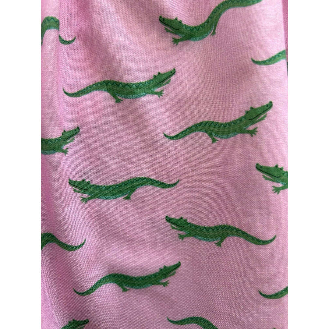 Alligator Collared Dress
