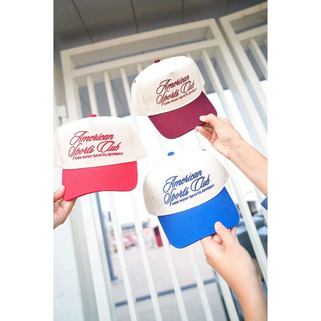 American Sports Club Vintage Trucker Hat