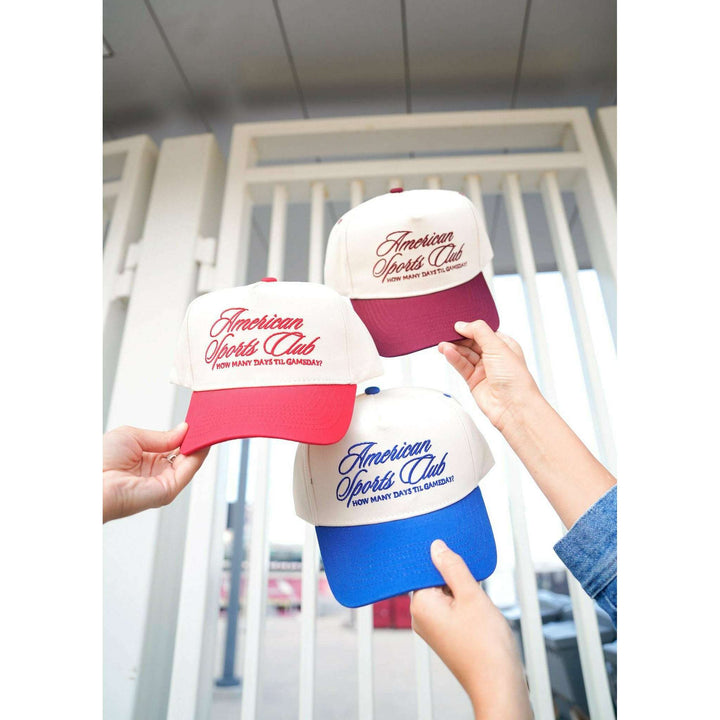 American Sports Club Vintage Trucker Hat