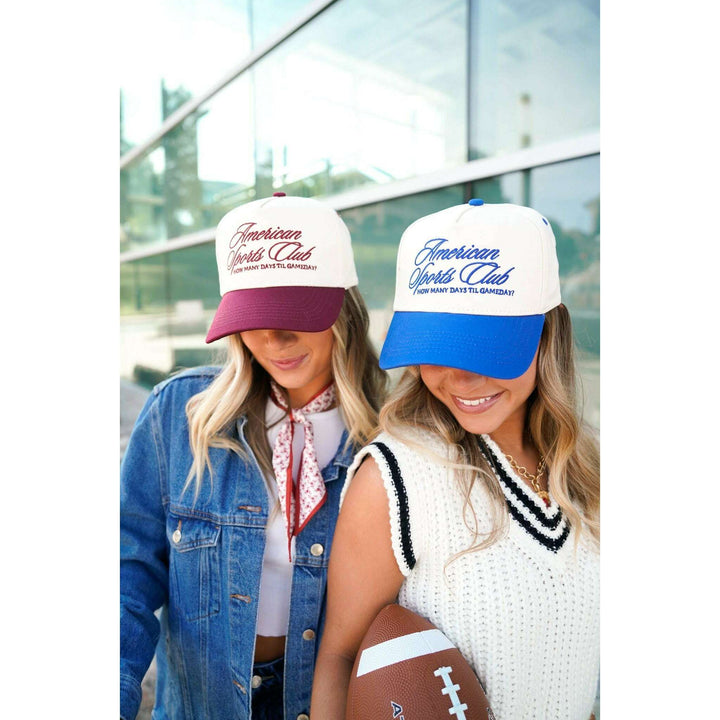 American Sports Club Vintage Trucker Hat