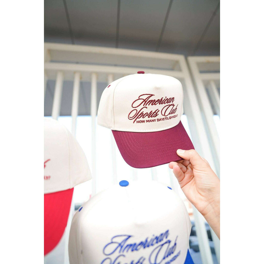 American Sports Club Vintage Trucker Hat