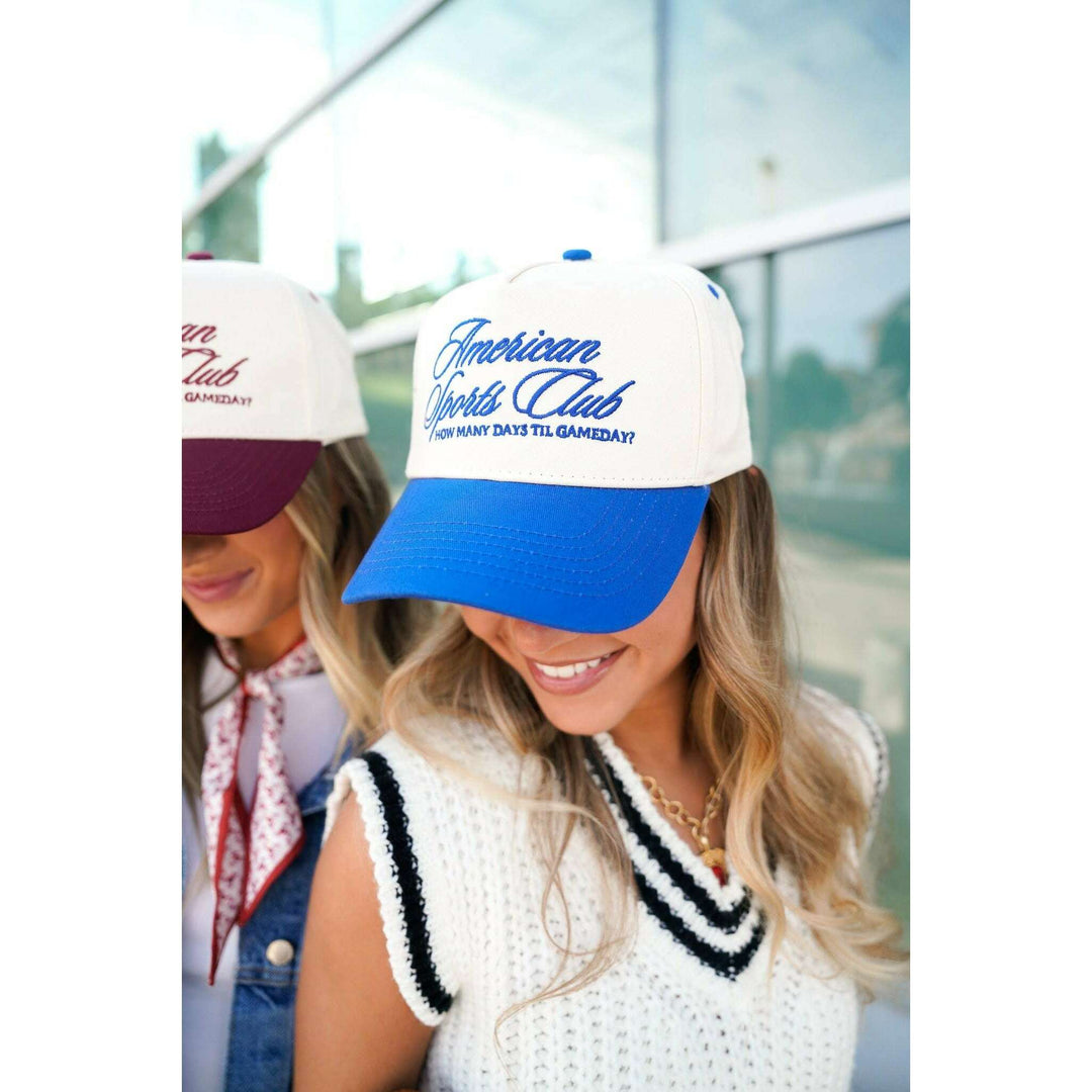 American Sports Club Vintage Trucker Hat