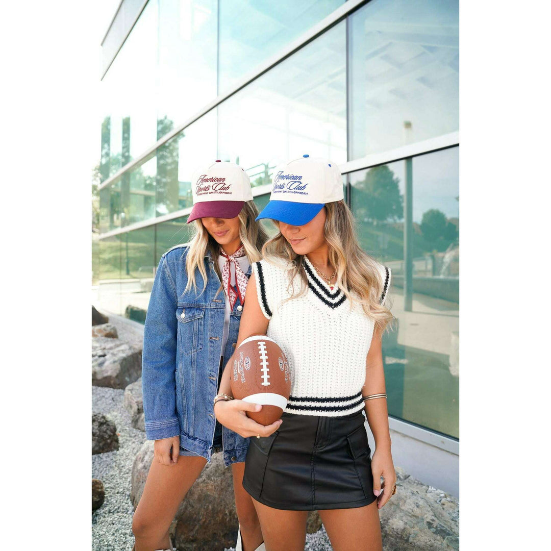 American Sports Club Vintage Trucker Hat