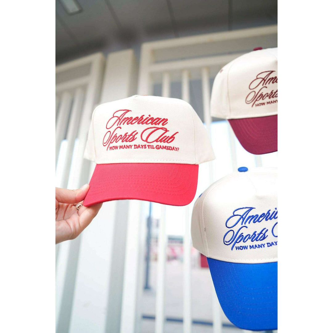 American Sports Club Vintage Trucker Hat