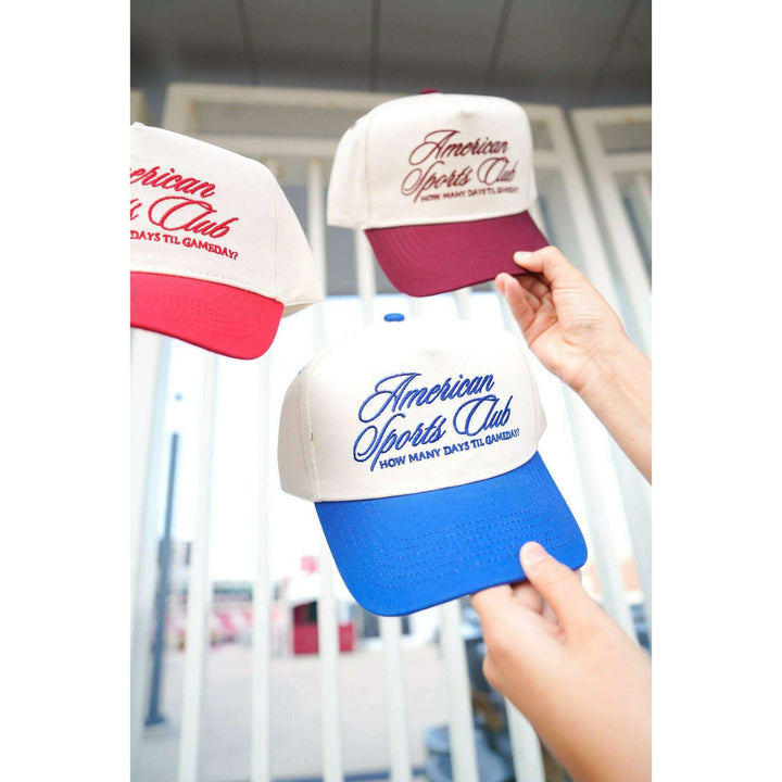 American Sports Club Vintage Trucker Hat