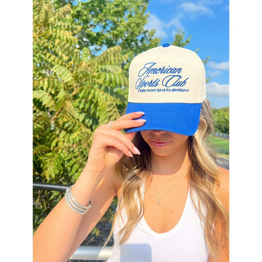 American Sports Club Vintage Trucker Hat