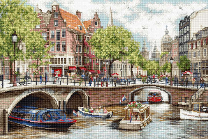 Amsterdam BU5005L Counted Cross-Stitch Kit