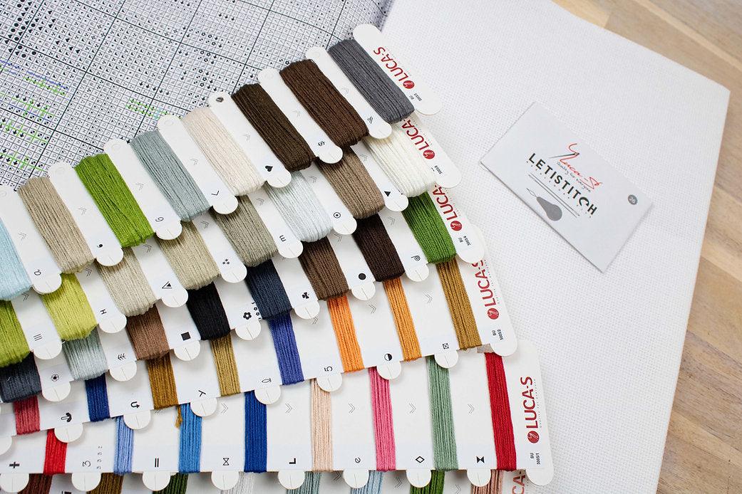 Amsterdam BU5005L Counted Cross-Stitch Kit