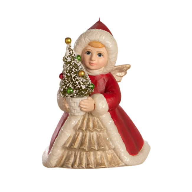 Angel Holding Tree Ornament by Bethany Lowe Designs