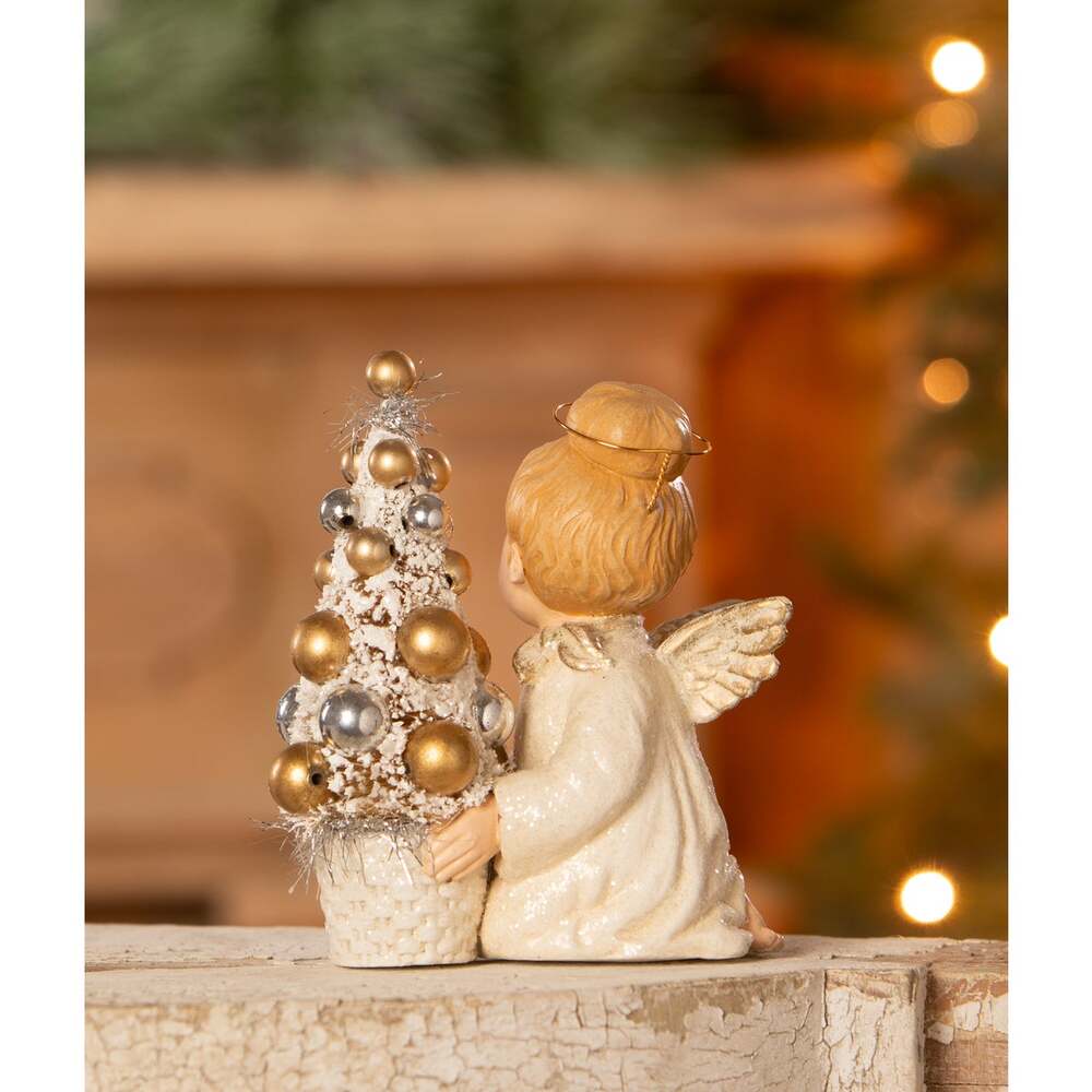 Angelic Angel with Tree by Bethany Lowe Designs 1