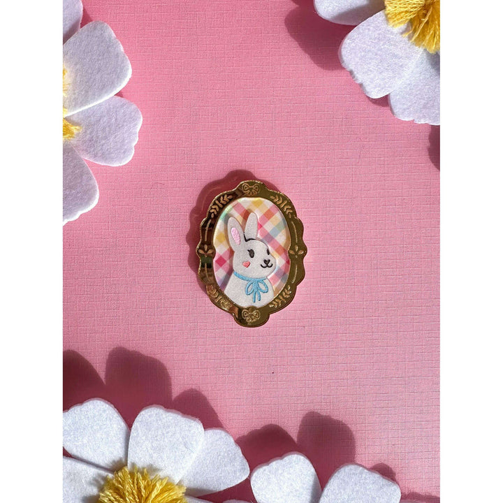 Animal Portraits Frame Magnet/Brooch
