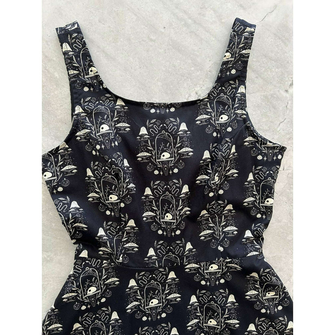 Apothecary Skater Dress - Medium only, 1 left!