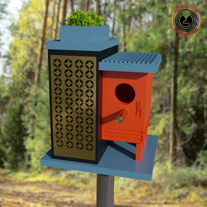 The Lombard Midcentury Birdhouse Apartment