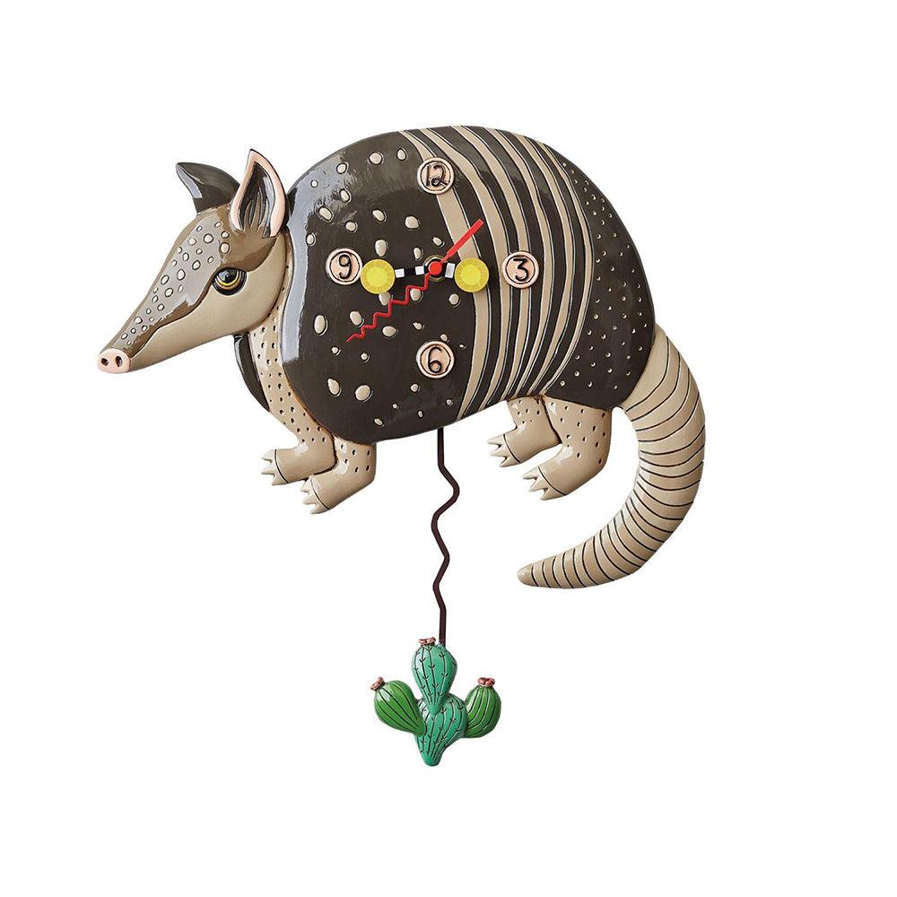 Arlo The Armadillo Wall Clock by Allen Designs - Quirks!