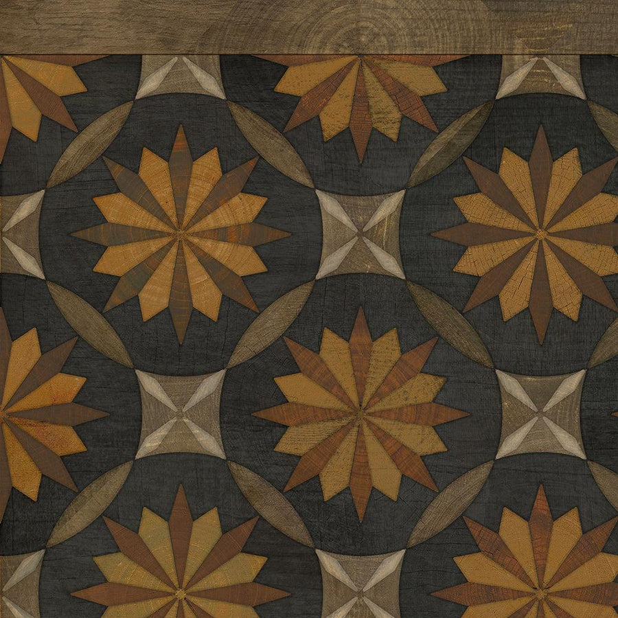 Artisanry - Roycrofter - As it Seems to Me Vintage Floor Vinyl by Spicher and Company - Quirks!