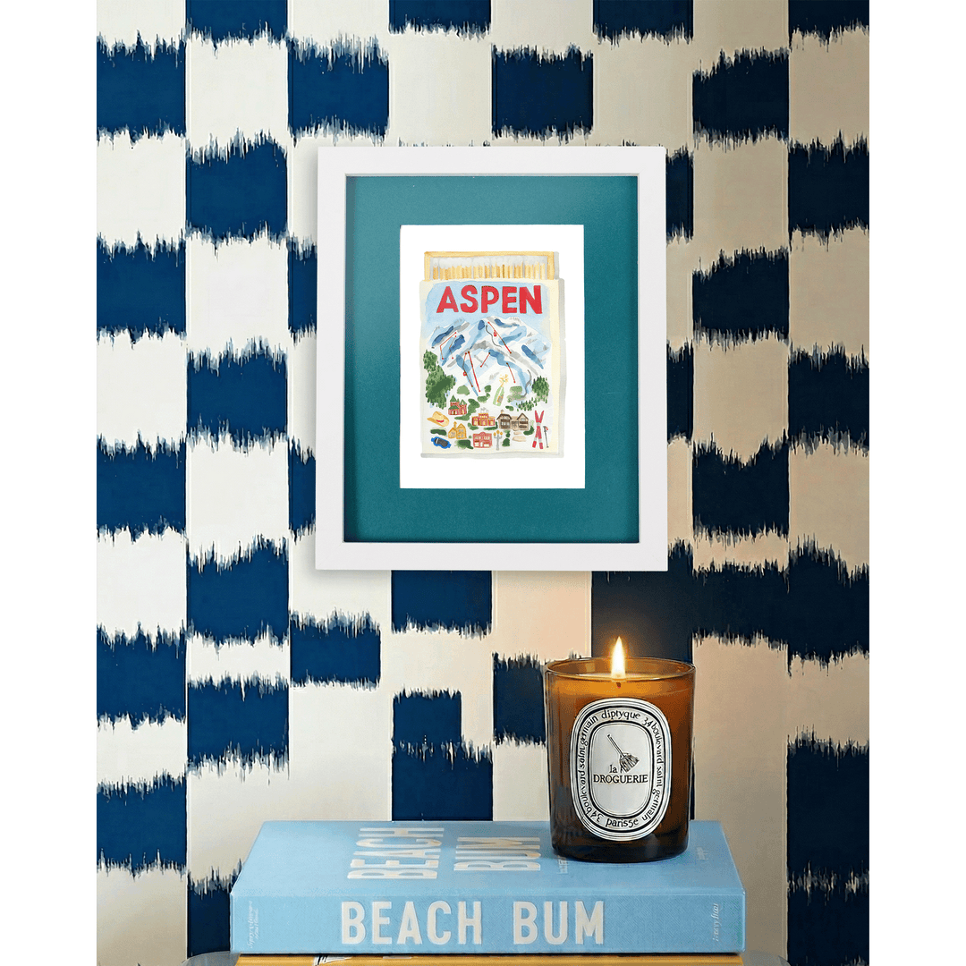 Aspen Matchbook Art Print