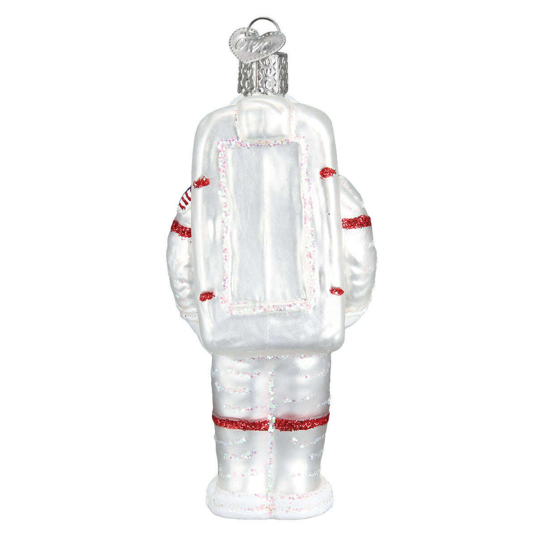 Old World Christmas Astronaut Blown Glass Ornament
