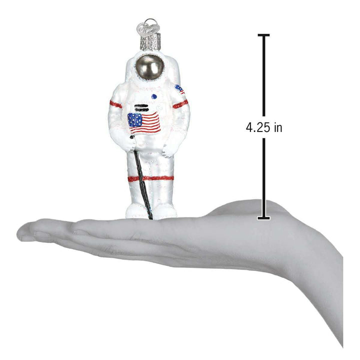 Old World Christmas Astronaut Blown Glass Ornament