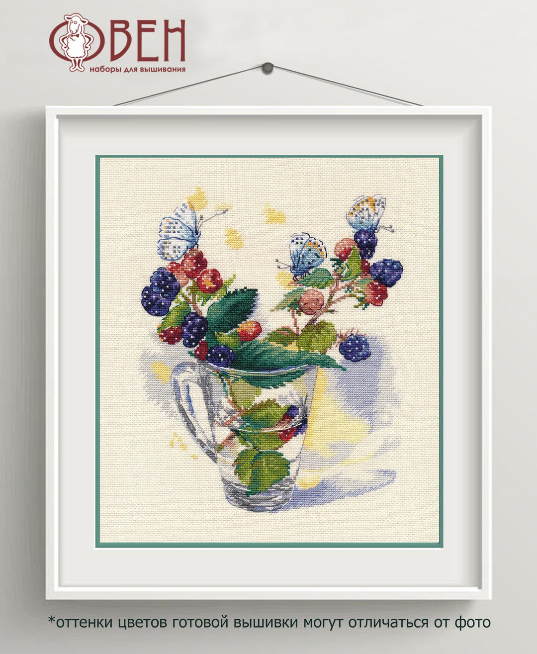 August Bouquet 1359 Counted Cross Stitch Kit