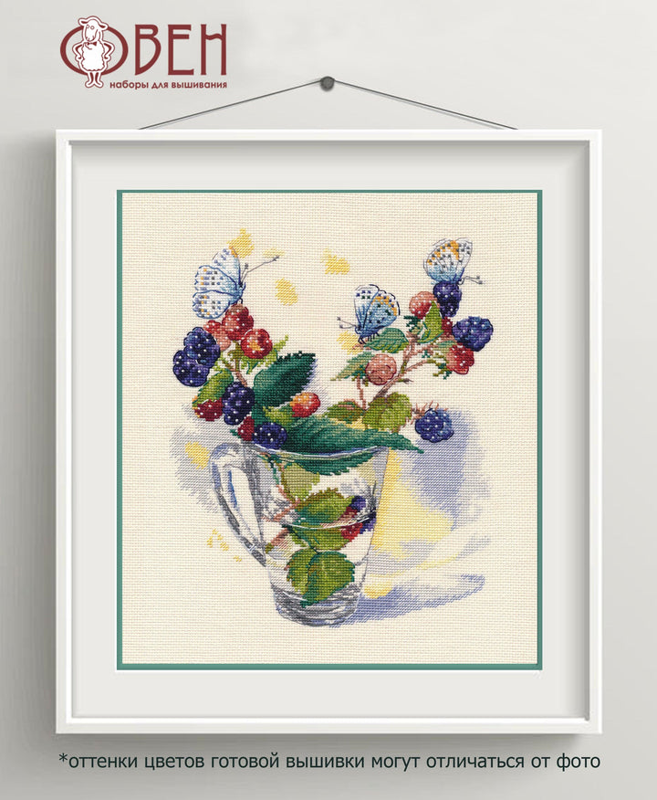 August Bouquet 1359 Counted Cross Stitch Kit