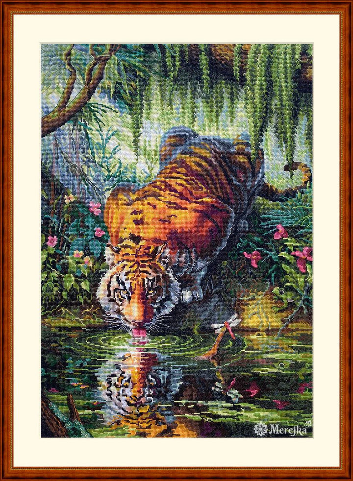 Aurora's Garden K-209 Counted Cross-Stitch Kit