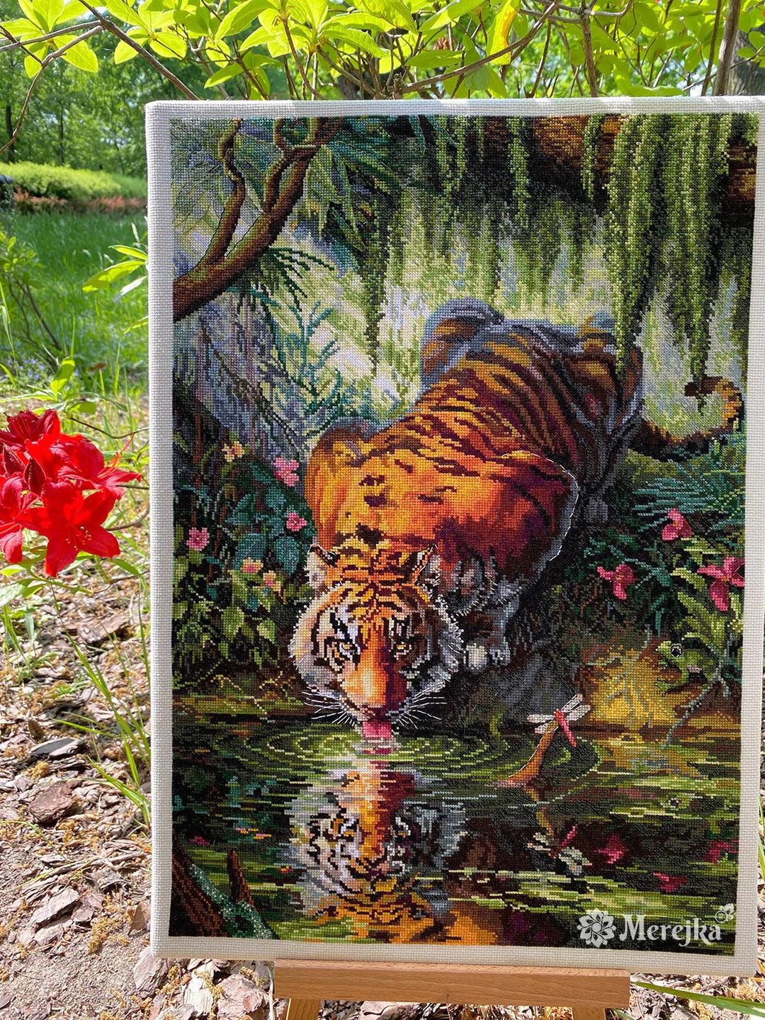 Aurora's Garden K-209 Counted Cross-Stitch Kit