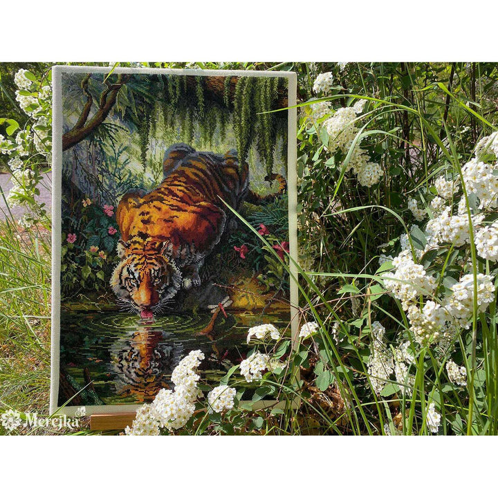 Aurora's Garden K-209 Counted Cross-Stitch Kit