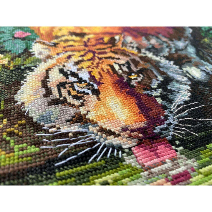 Aurora's Garden K-209 Counted Cross-Stitch Kit