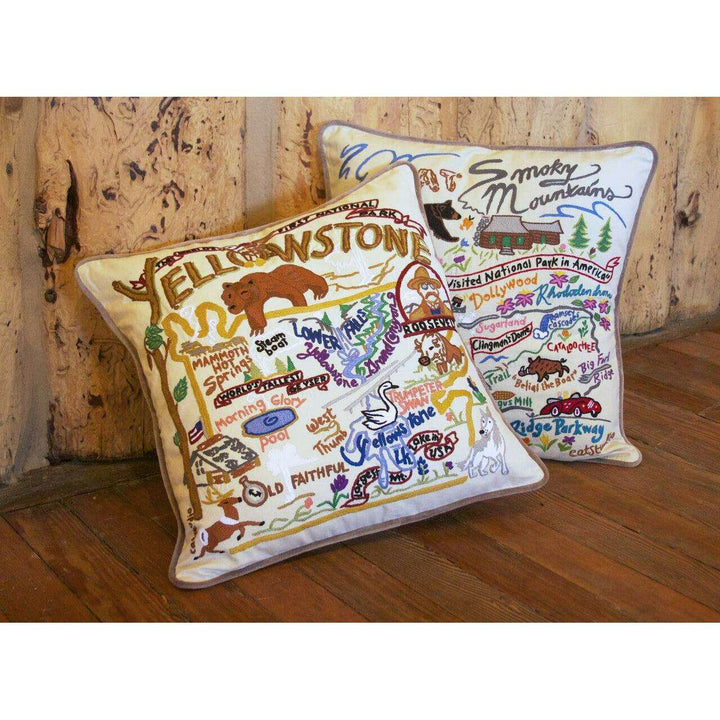 Austin Hand-Embroidered Pillow - Quirks!