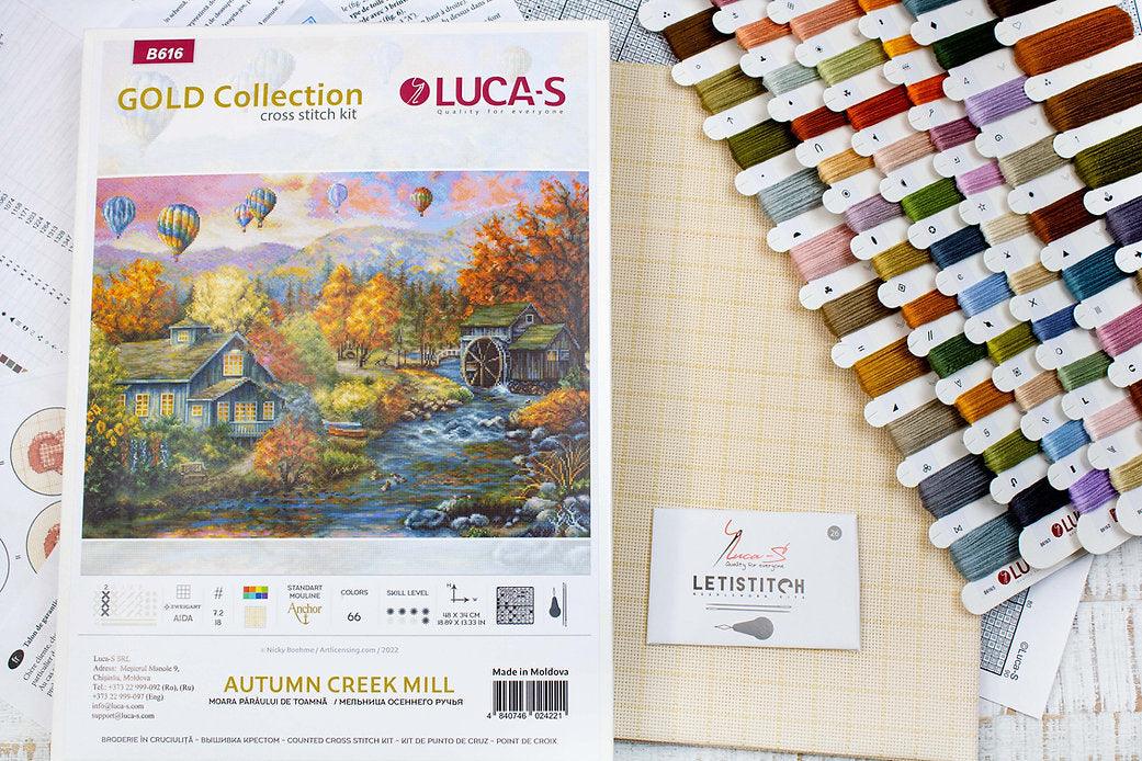 Autumn Creek Mill B616L Counted Cross-Stitch Kit