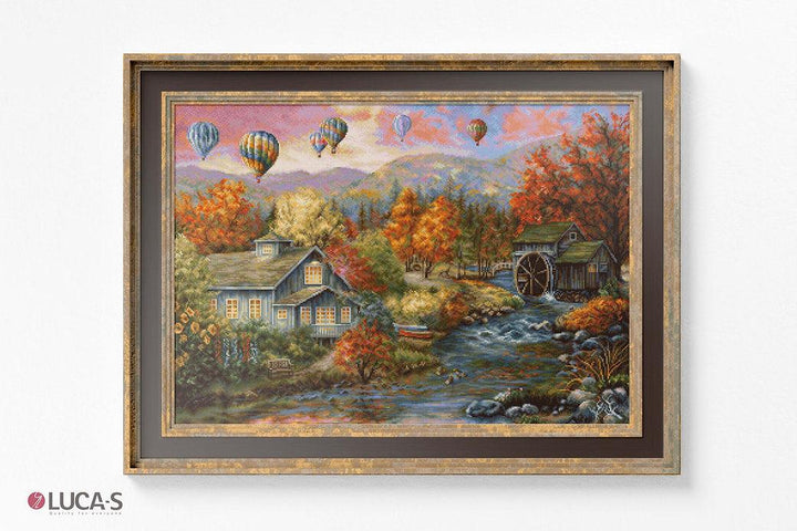 Autumn Creek Mill B616L Counted Cross-Stitch Kit