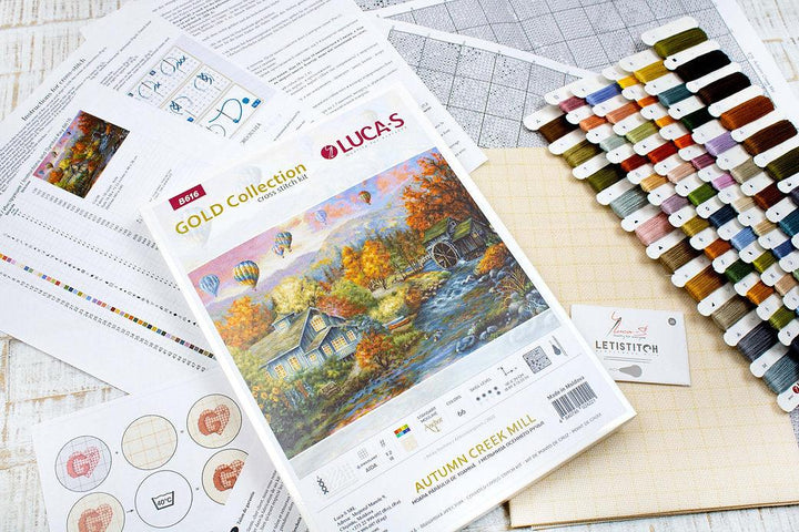 Autumn Creek Mill B616L Counted Cross-Stitch Kit