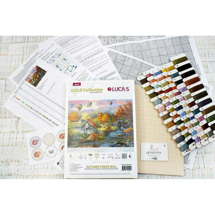 Autumn Creek Mill B616L Counted Cross-Stitch Kit