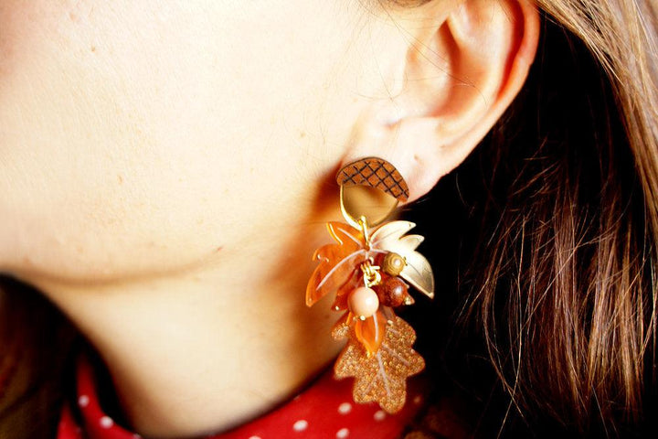 Autumn Earrings by Laliblue - Quirks!