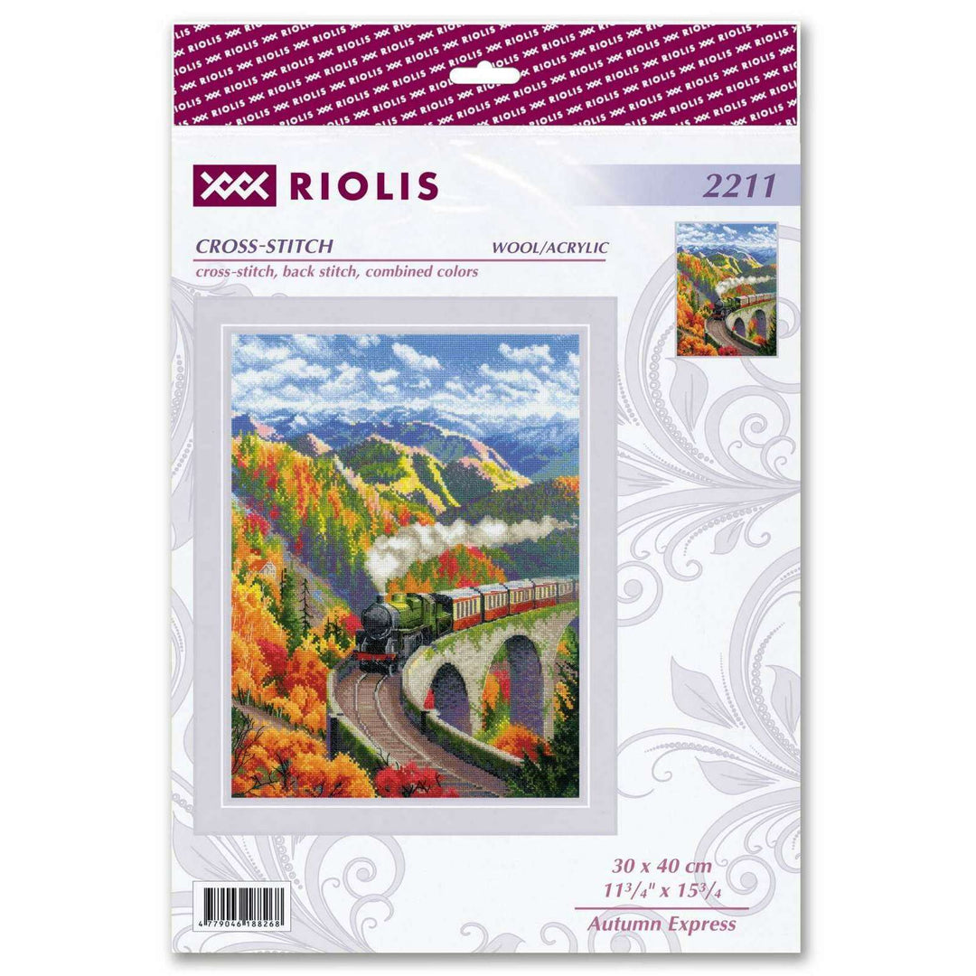 Autumn Express R2211 Counted Cross Stitch Kit