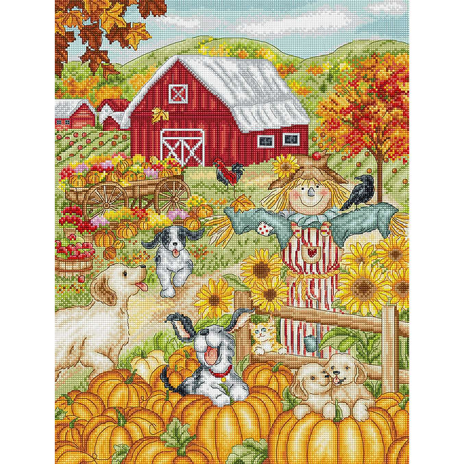 Autumn Farm L9936 Counted Cross Stitch Kit