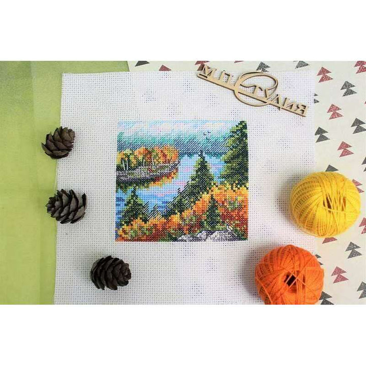 Autumn Forest SM-615 Counted Cross-Stitch Kit