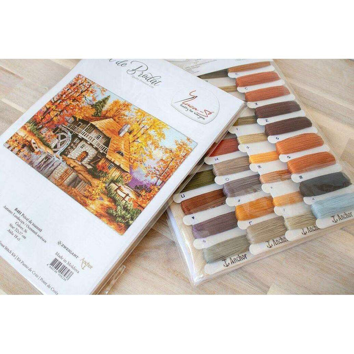 Autumn Landscape B481L Counted Cross-Stitch Kit