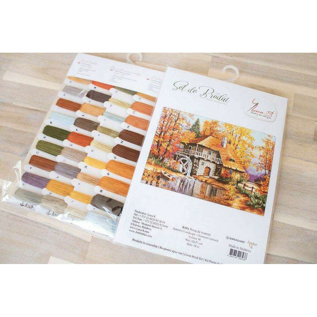 Autumn Landscape B481L Counted Cross-Stitch Kit