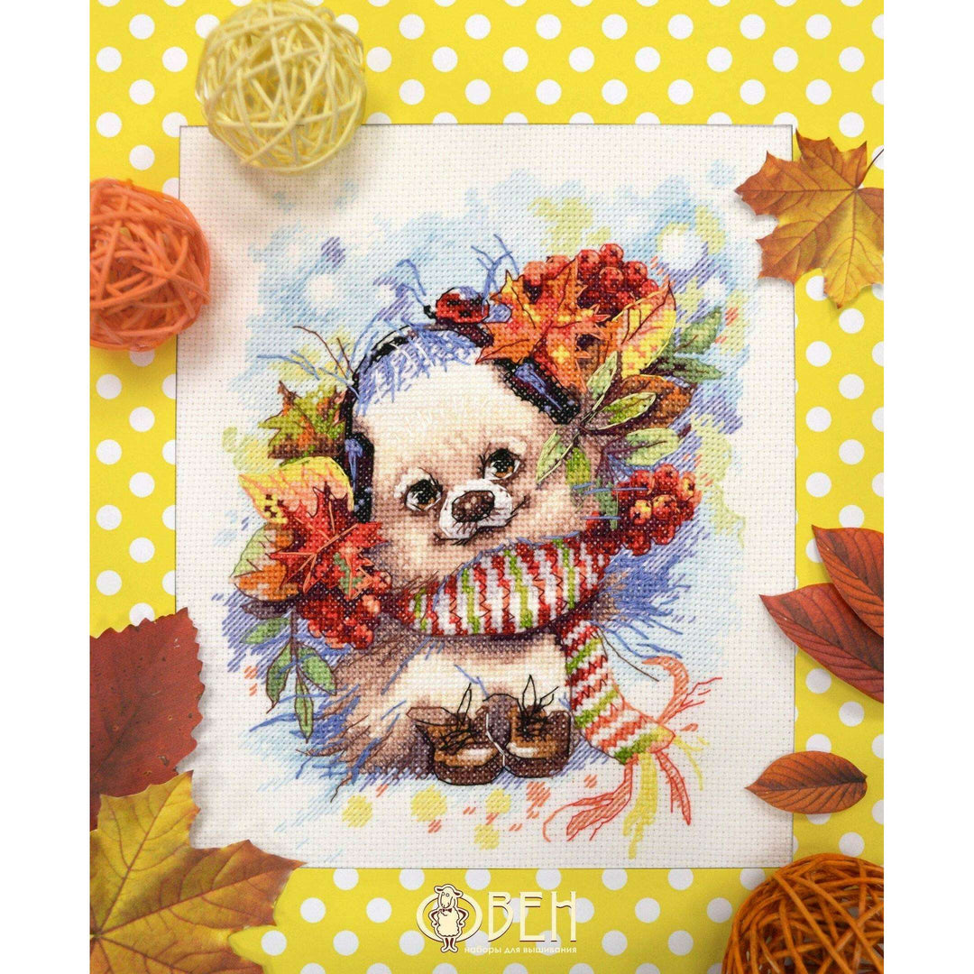 Autumn melody 1163 Counted Cross Stitch Kit