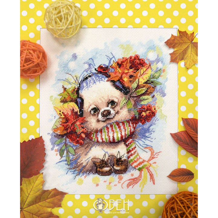 Autumn melody 1163 Counted Cross Stitch Kit