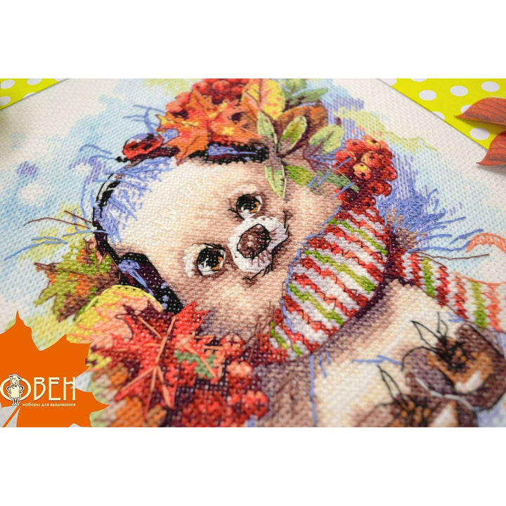 Autumn melody 1163 Counted Cross Stitch Kit