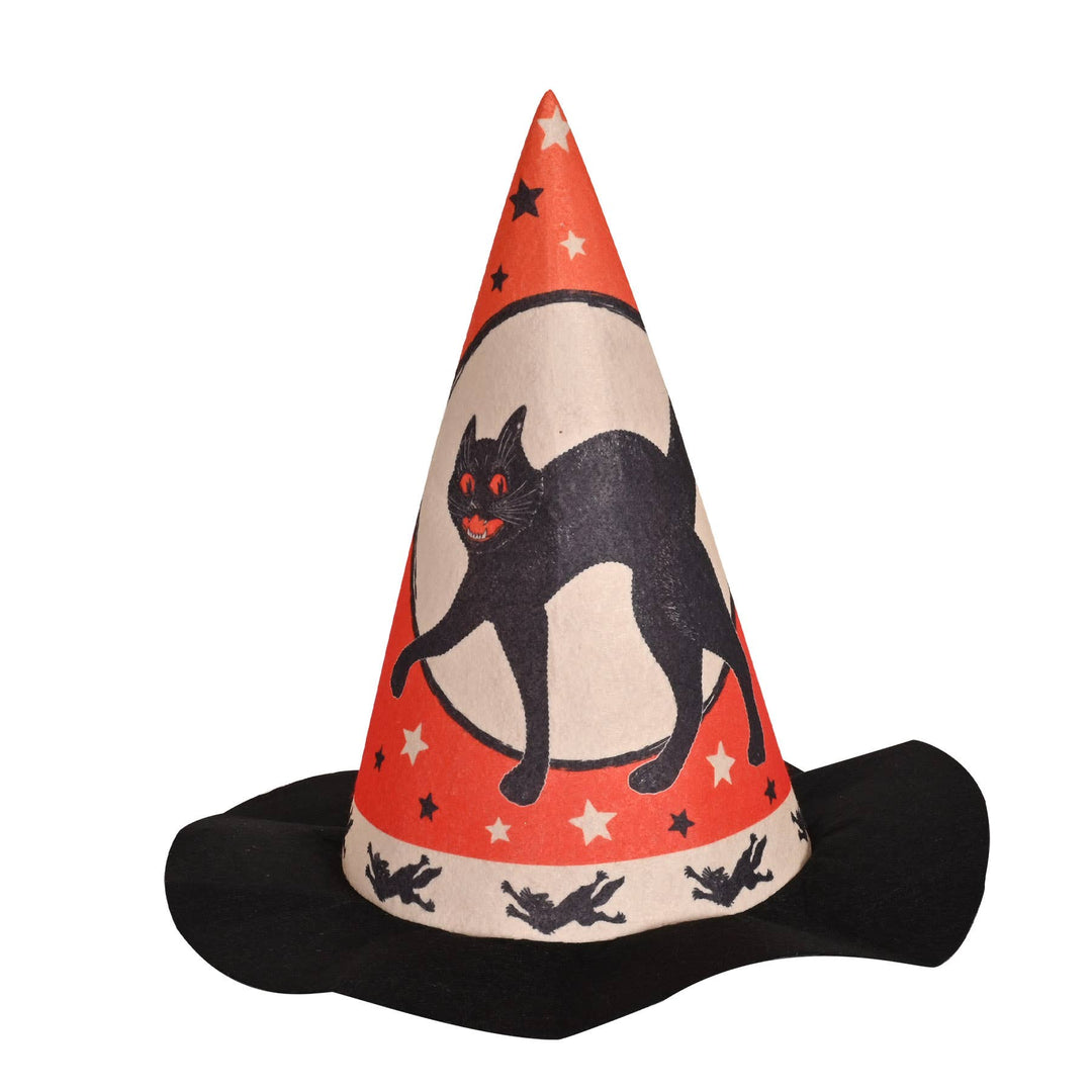 Vintage Halloween Felt Witch Hat by Beistle