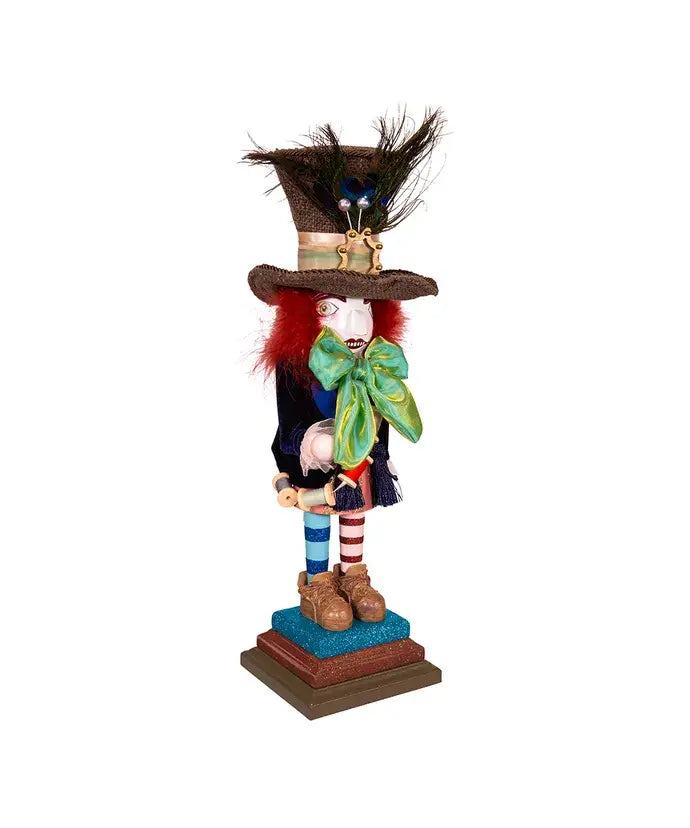 18"HOLLYWOOD HATTER NUTCRACKER